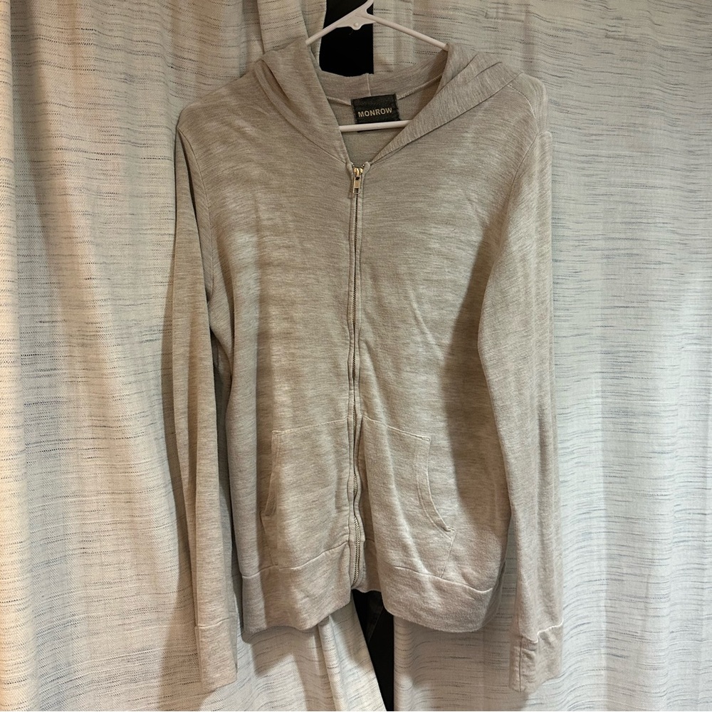 Monrow Tie Die Zip Up Small